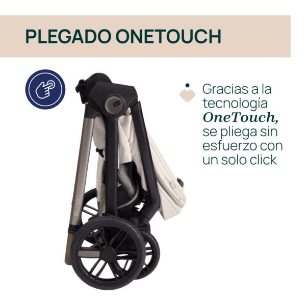 Carro Chicco Bellagio con capazo Gran Comfort - Imagen 3