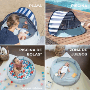 Zona de juego Anti-UV UPF 50+ / Mini-Piscina Aquani