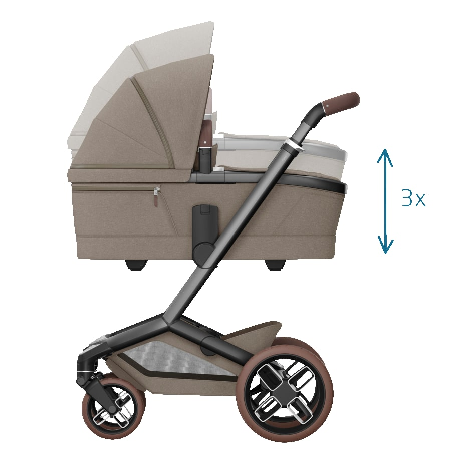 Carro Maxi Cosi Fame con capazo Carrycot - Imagen 3