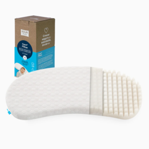Almohada suave y cómoda de la línea Care, ideal para el descanso y soporte cervical.