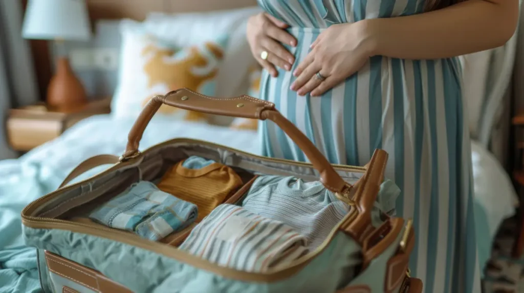 Maleta hospital bebé 2026: lista de imprescindibles y ropa de algodón orgánico MuaBebé